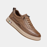 CUSHIONED LEATHER SNEAKERS FOR MEN