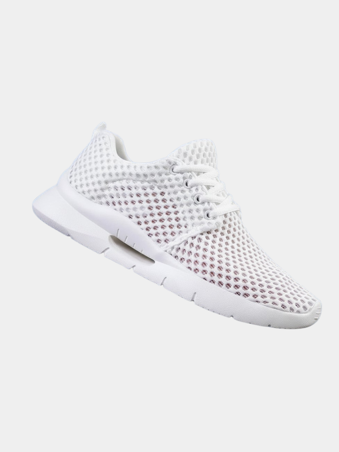Baskets à lacets en mesh pour femme