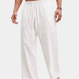 SOLID COLOUR TROUSERS FOR MEN