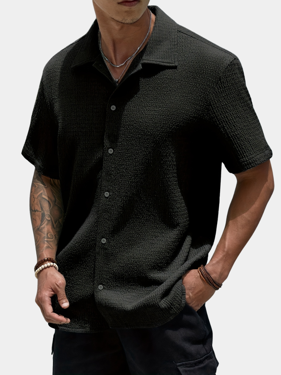 BUTTON FRONT SHIRT FOR MEN