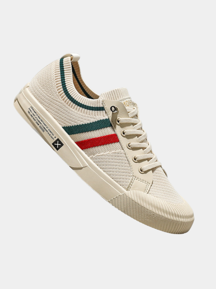 Baskets à lacets en mesh pour homme