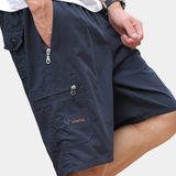 DRAWSTRING COTTON SHORTS FOR MEN