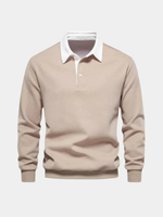 KNIT POLO SWEATER FOR MEN