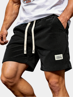DRAWSTRING CASUAL SHORTS FOR MEN