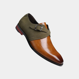 DOUBLE BUCKLE LOAFERS FOR MEN