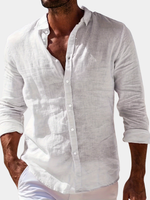 BUTTON LAPEL SHIRT FOR MEN