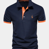 CONTRAST POLO SHIRT FOR MEN