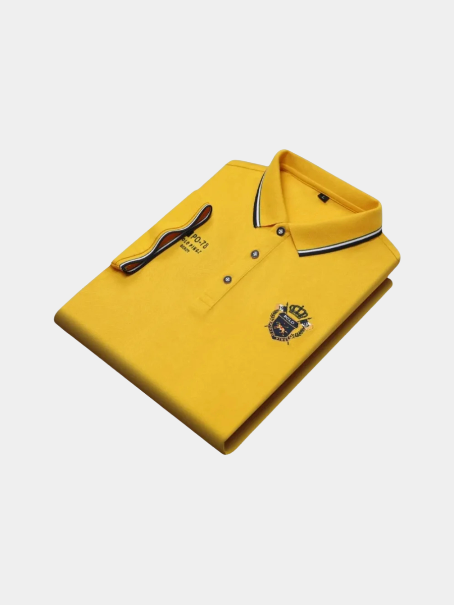 CLASSIC EMBROIDERED POLO FOR MEN
