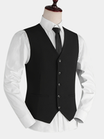 SLEEVELESS BUTTON SHIRT FOR MEN