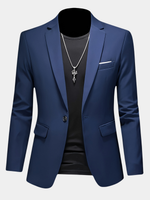 SKINNY LAPEL BLAZER FOR MEN