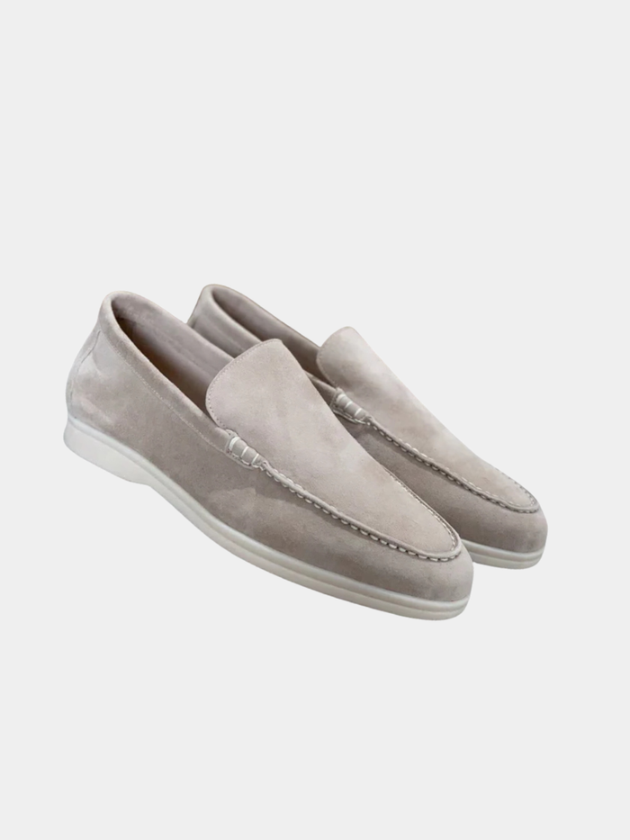 Mocassins à enfiler en daim pour homme