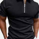 ZIP COLLAR POLO FOR MEN