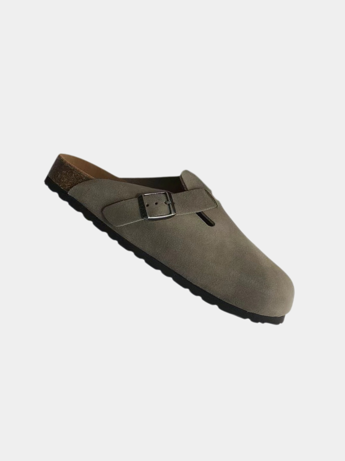 Sandales en cuir à semelle anatomique pour homme