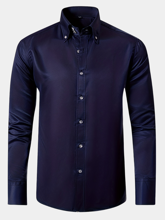 Chemise boutonnée classique pour homme