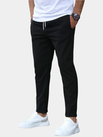 STRETCH COTTON TROUSERS FOR MEN