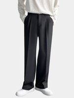 PLEATED FORMAL TROUSERS FOR MEN