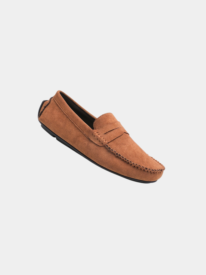 Chaussures à enfiler en tissu pour homme