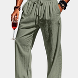 LINEN SUMMER TROUSERS FOR MEN