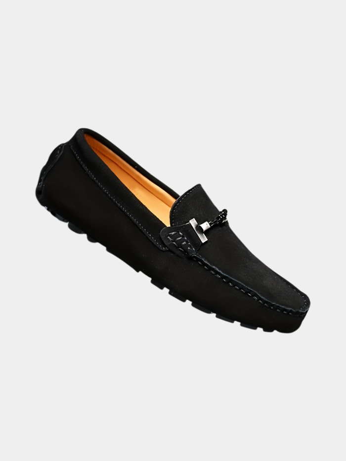 Mocassins à bout carré pour homme