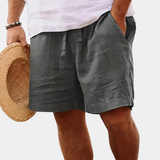 LOOSE FIT STRAIGHT LEG SHORTS FOR MEN