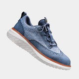 BREATHABLE LEATHER SNEAKERS FOR MEN