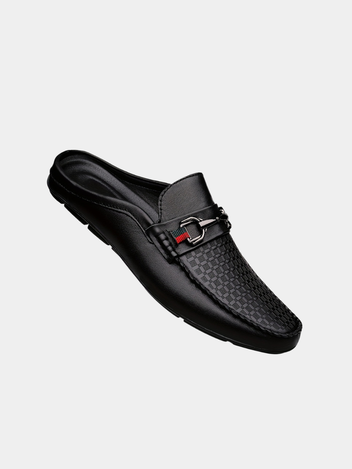 Chaussures vintage rayées pour homme