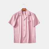 CUBAN COLLAR SUMMER SHIRT FOR MEN