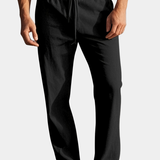 SOLID LINEN TROUSERS FOR MEN