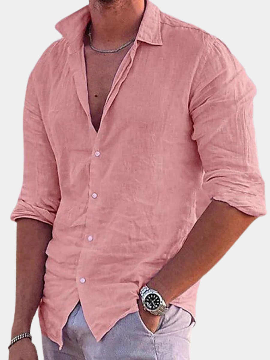 COTTON LINEN SHIRT FOR MEN