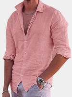 COTTON LINEN SHIRT FOR MEN
