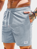 SKINNY DRAWSTRING SHORTS FOR MEN