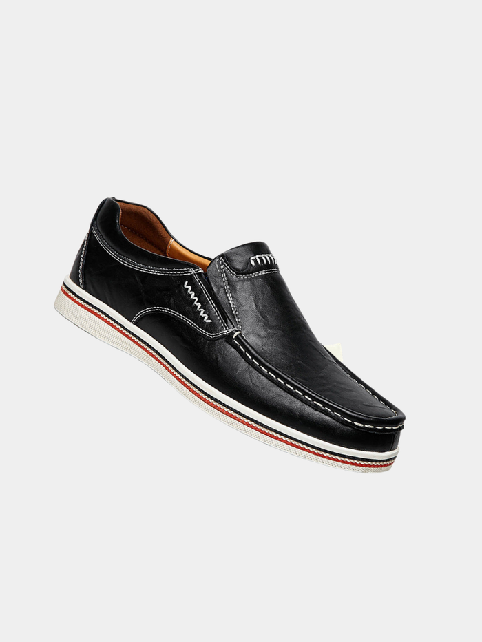Mocassins à enfiler surpiqués pour homme