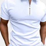 ZIP POLO SHIRT FOR MEN