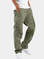 DRAWSTRING CARGO TROUSERS FOR MEN
