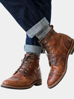 VELCRO ANKLE BOOTS FOR MEN
