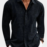 LINEN LONG SLEEVE SHIRT FOR MEN