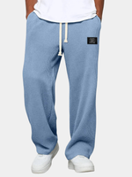 DRAWSTRING WIDE LEG TROUSERS FOR MEN