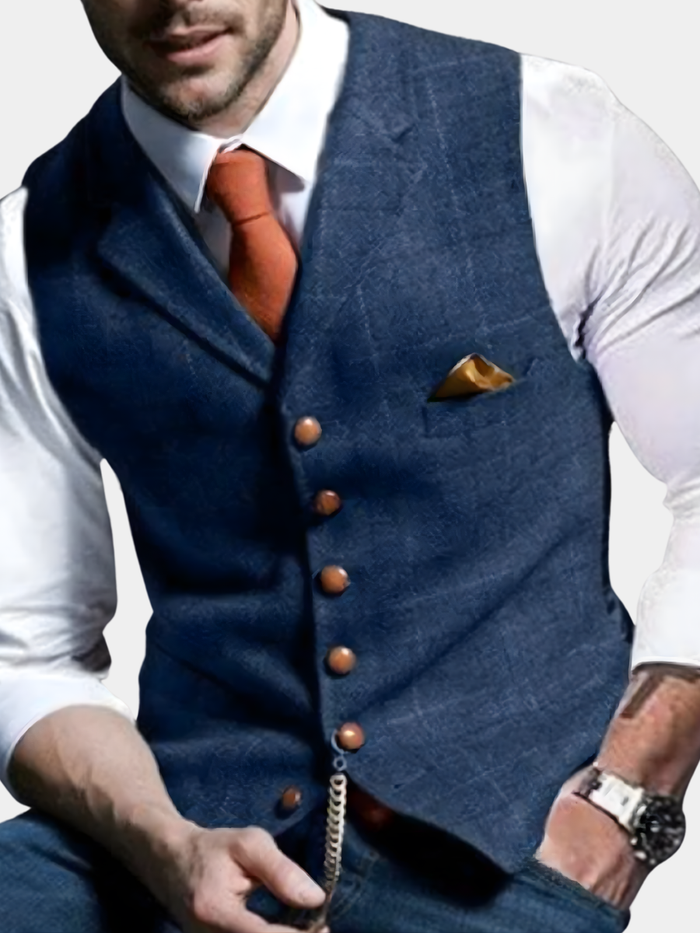 Gilet coupe slim pour homme