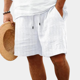 ELASTIC WAIST SHORTS FOR MEN
