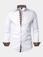 PAISLEY SLIM SHIRT FOR MEN