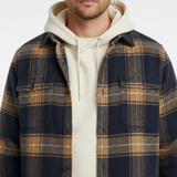 BRUSHED FLANNEL SHIRT FOR MEN
