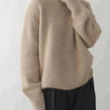 Amaya — Pull Col Roulé en Cachemire Luxueux