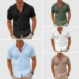 RELAXED COLLAR SHIRT FOR MEN