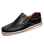 STITCHED SLIP-ON LOAFERS FOR MEN