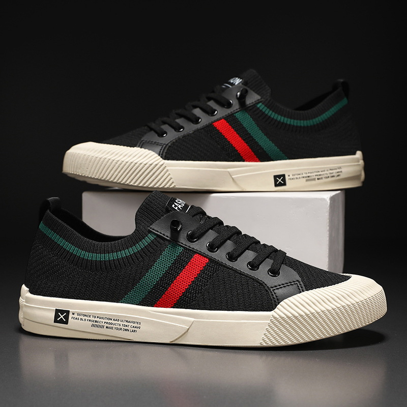 MESH LACE-UP SNEAKERS FOR MEN