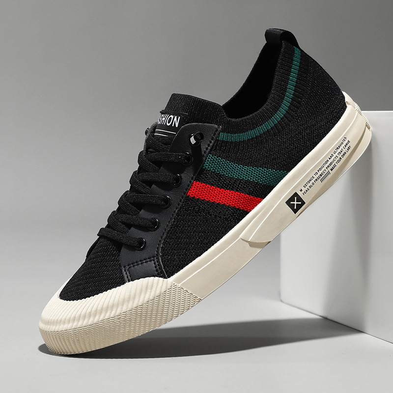 MESH LACE-UP SNEAKERS FOR MEN
