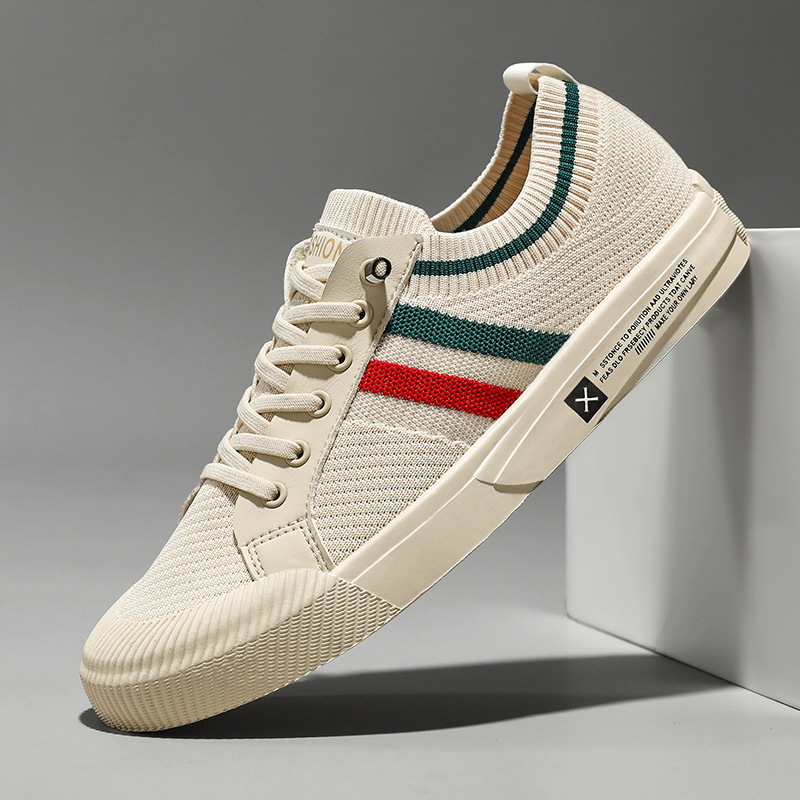 MESH LACE-UP SNEAKERS FOR MEN