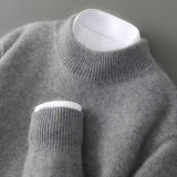ELEGANT KNITTED PULLOVER FOR MEN