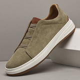 MEN'S SUEDE SLIP-ON SHOES