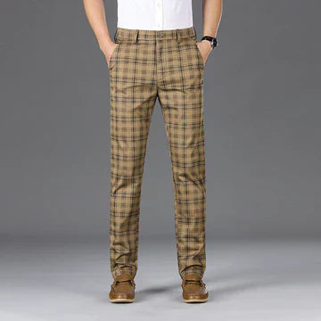 CLASSIC CHECK TROUSERS FOR MEN